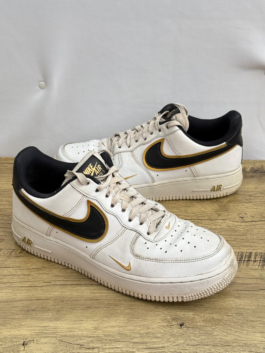 Gold Swoosh Nike Af Gold Nike Footwear Gold Nike Shoes Air Force