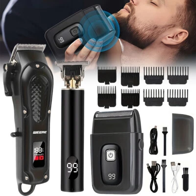 MARKENLOS PROFI HAARSCHNEIDER HAARSCHNEIDEMASCHINE BART TRIMMER RASIERER HAIR CLIPPER SET
