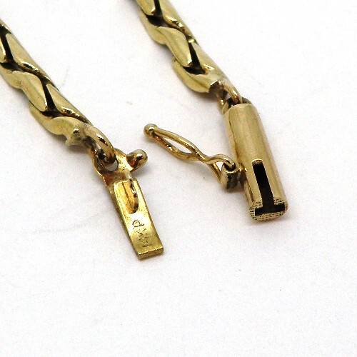14k Two-Tone Gold Diamond Ladies Bracelet - Picture 4 of 5