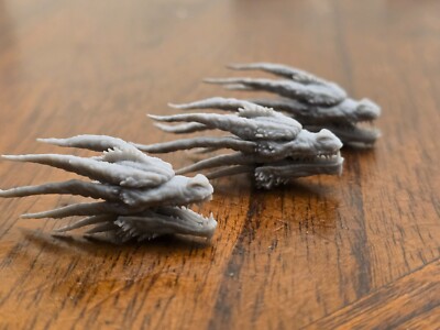 S.H. Monsterarts King Ghidorah 2019 Custom Made Replacement Heads