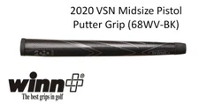 Winn 2020-VSN Midsize Pistol Putter Grip - Black(68WV-BK)
