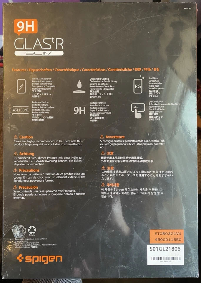 Protetor de tela de vidro temperado Spigen Acer Chromebook R 11 GLAStR SLIM 9H NOVO - Imagem 2 de 2