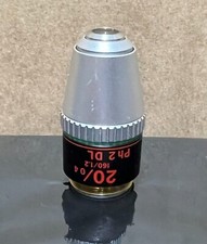Nikon 20X/0.4 DL Ph2 Phase Contrast Microscope Objective Lens 160mm