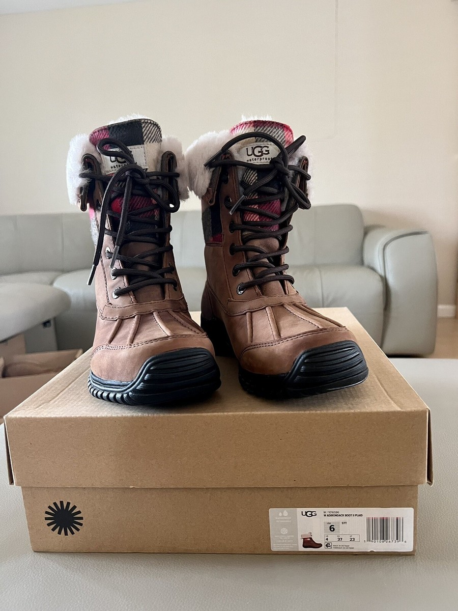 Ugg Boots Adirondack Plaid Waterproof Boot Ii UGG Adirondack II