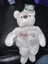 Nolan Ryan Salvino's Bammer Plush Bear  Very Sharp  Texas Rangers B2
