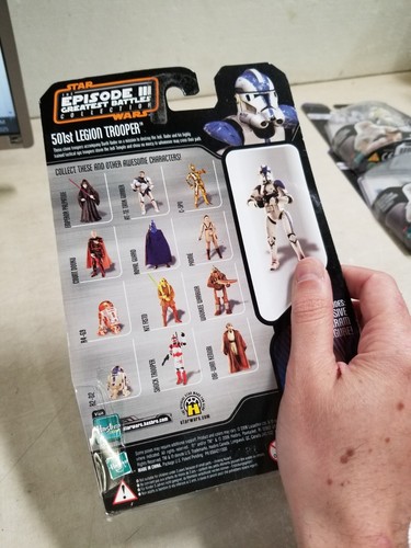 Star Wars The Saga Collection Saga 2 501st Legion Trooper Action Figure - Picture 3 of 3
