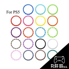 2pcs Accent Rings Replacement for Sony PS5 Dualshock 5 Controller
