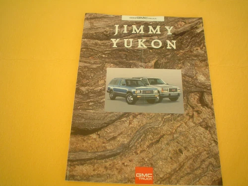 1993 GMC YUKON JIMMY DEALER BROCHURE 29 PAGES