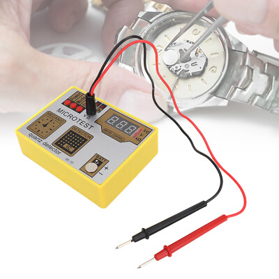 Watch Battery Pulse Tester Demagnetization Machine Quartz Movement Tester QD-20