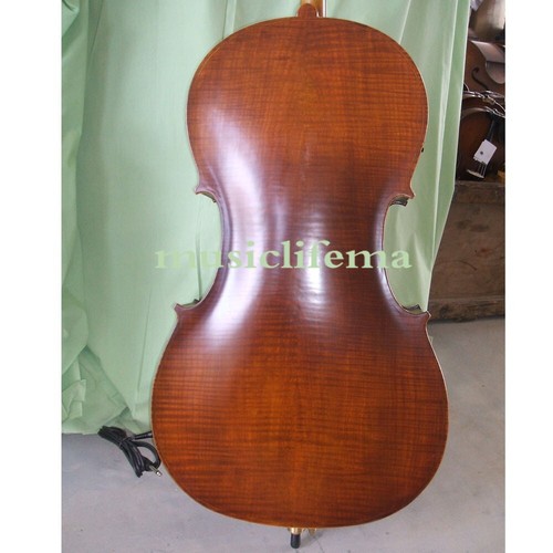 Electric Acoustic 4/4 Cello Kit W Bag Cable Bow Stage - Picture 4 of 10