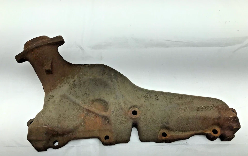 1970-1974 Buick 455 coletor de escape e capa protetora térmica lado esquerdo do motorista - Imagem 2 de 4