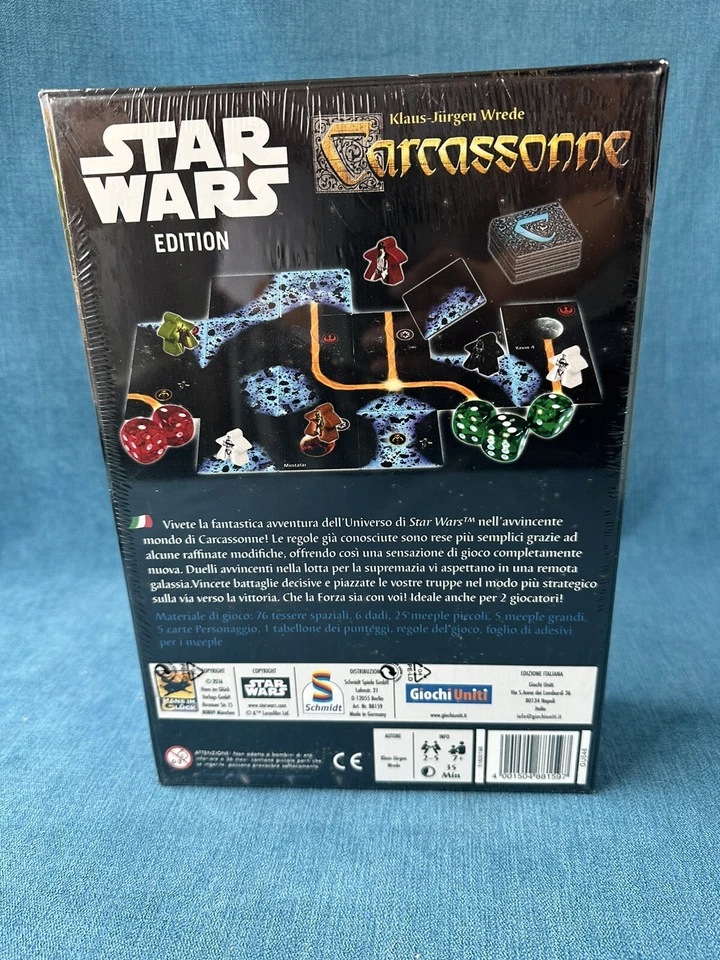Carcassonne Star Wars Edition NEW Factory SEALED ITALIAN COPY- - Image 2 of 4