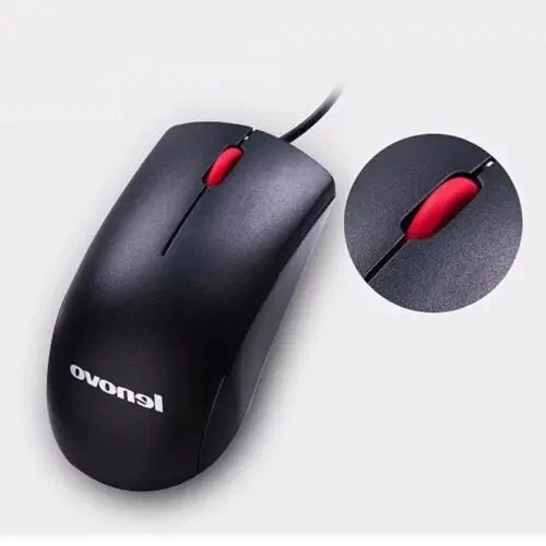Lenovo M120 Pro USB Mouse 1000DPI Optical Wired Mouse Wheel Mini 3D Mice - Image 3 of 4