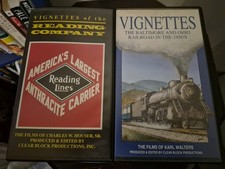 Vignettes Of The Baltimore And Ohio And Reading Railroad By Clear Block VHS Tape