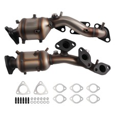 Front Left&Right Catalytic Converter For Nissan Xterra/Frontier 2002-04 3.3L EPA