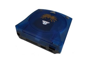 Dreamcast Blue transparent shell replacement shell BRAND NEW（Veronica totem）