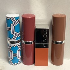 New 4 Clinique POP Lip Color Primer Lipstick 02 Bare 14 Plum 05 Melon 10 Punch