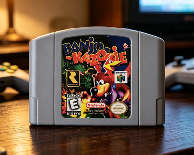 Banjo-Kazooie 64 Games Games For Nintendo N64 US Version Fast Shipping-