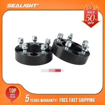 #ad 1.5quot; 5 Lug 5x4.5quot; 82.5mm 1 2quot;x20 Wheel Spacers For 1983 1997 Ford Ranger 2PC $39.69