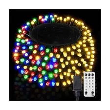 BlcTec Christmas Lights, 300 LED 108FT UL Certified Color Changing Christmas ...