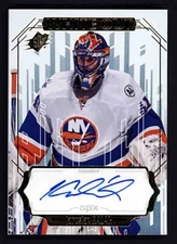2016-17 Upper Deck SPx White Out Auto Jaroslav Halak #WO-JH New York Islanders