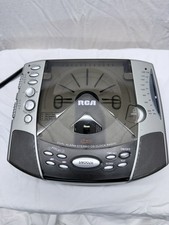 RCA Dual Alarm Stereo CD Clock Radio Works Te...