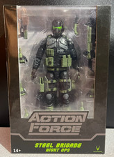 Valaverse Action Force 6    Series 2 Night Ops Steel Brigade NEW Sealed