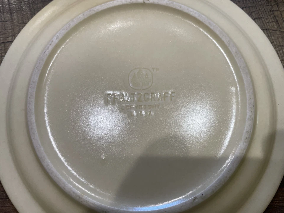 24套普法尔茨格拉夫村庄餐盘意大利面碗杯棕色比奇郁金香 — 第 4/4 张图片