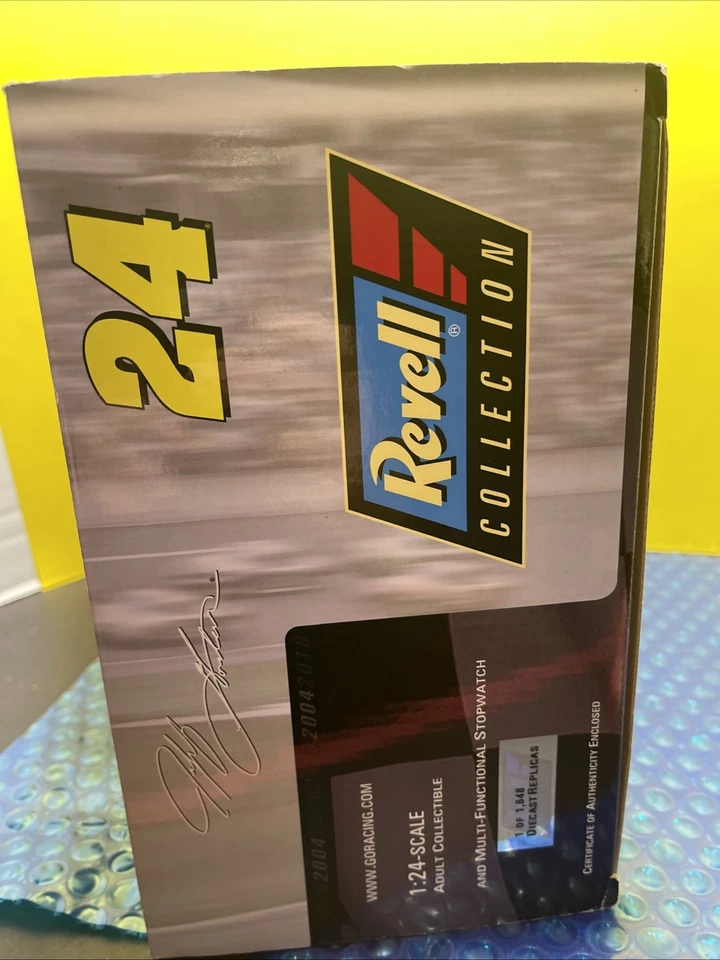 Jeff Gordon 2004 Hendrick Test Car Daytona 1/24 with STOPWATCH & C.O.A Numbered - Image 2 of 3