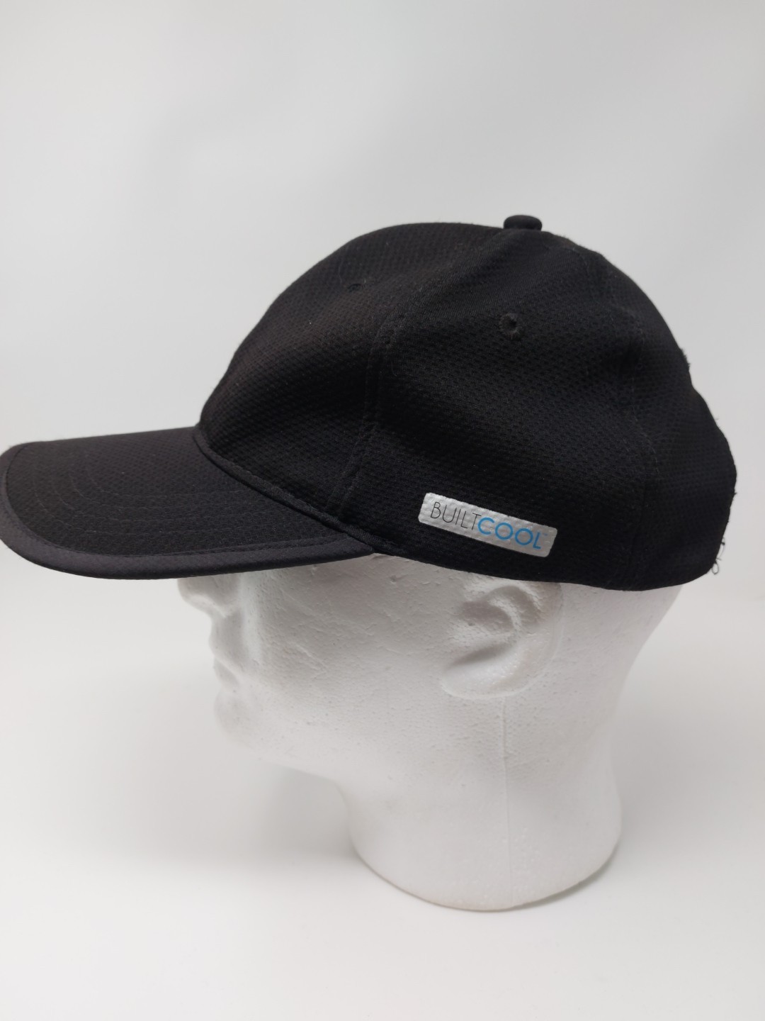 Black Quick Cool Strap Back Hat Adjustable Cap - image 4