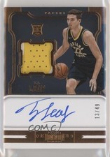 2017-18 Panini Dominion Rookie Jersey Auto Bronze 13/49 TJ Leaf #152 Auto 1a07