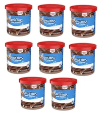 8 Pack Duncan Hines Swiss Miss Hot Cocoa Chocolate Frosting 16 oz Creamy Spread