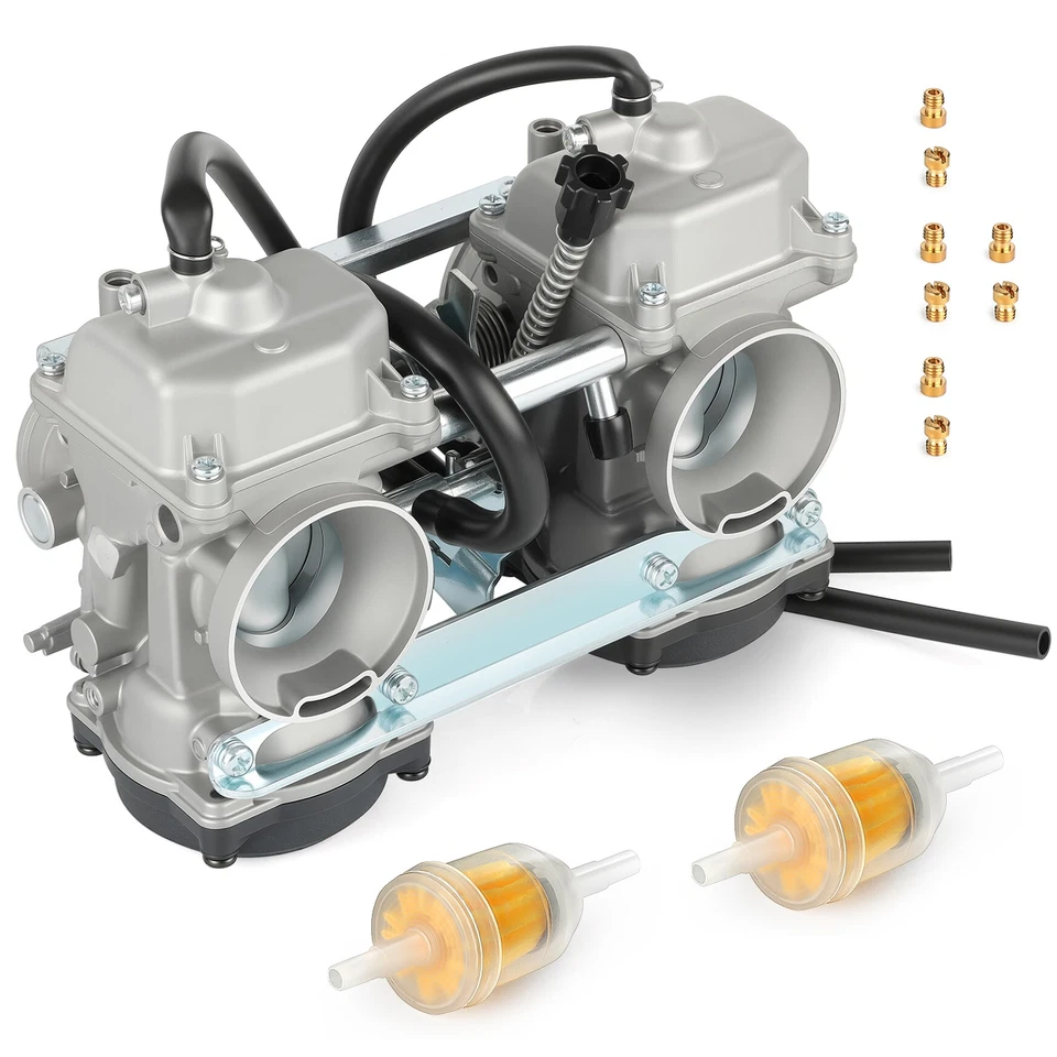 Carburador 15001-1334 para Kawasaki Ninja 500 500R EX500 1987-2009 con filtro de aceite Foto 2 de 4