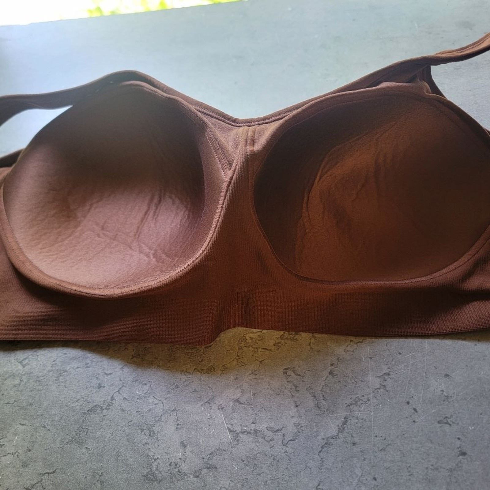 Truekind Wirefree Full Coverage Support Brown Bra… - image 4