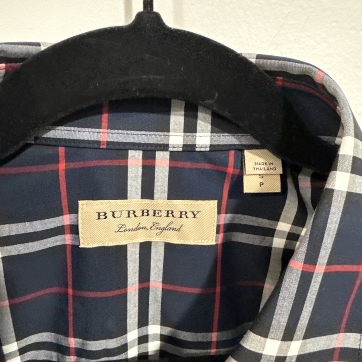 BURBERRY Men George Check Shirt Size S RETAIL $390 NWT | eBay