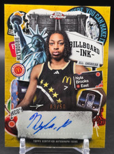2025 Topps Chrome McDonald's-Nyla Brooks #BI-NBR Billboard Ink Gold Auto /50