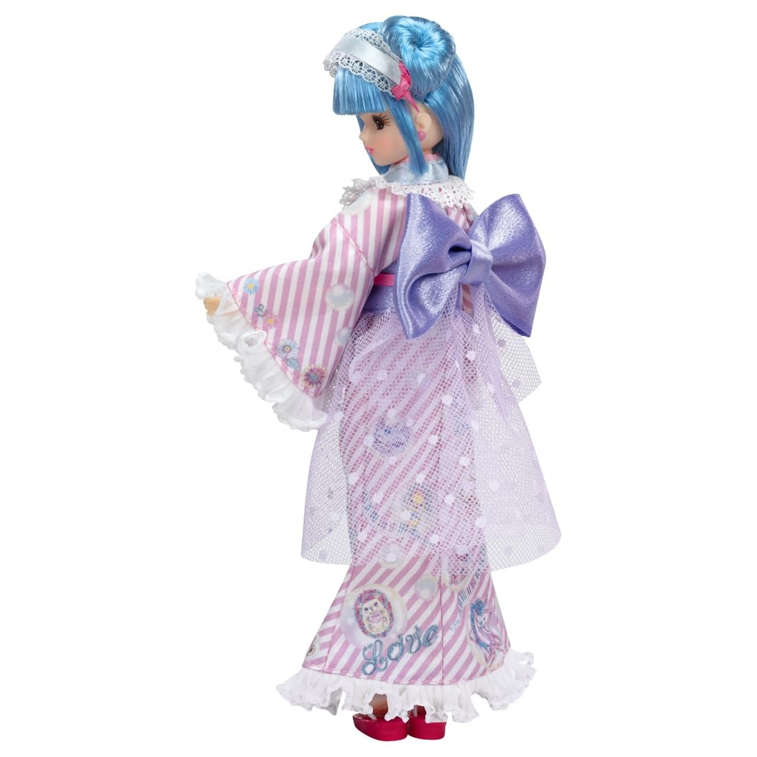 Licca-chan Doll LD-14 Eco-Neko Yukata Kimono Takara Tomy NEW