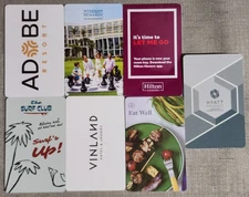 Westin Adobe Hyatt Wyndham Hilton Springhill Vinland Hotel Resort Room Key Cards