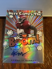 Kenneth Murray 2020 Leaf Valiant Here Comes the Boom! Auto #HCB-KM2 /50 Oklahoma