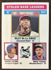 2025 Topps Heritage Shohei Ohtani, Elly De La Cruz, Brice Turang #197