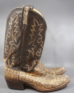 Dan Post Rattlesnake Boots | eBay display picture 3