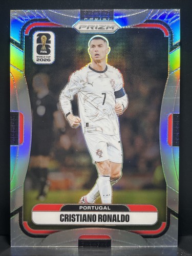 2026 Panini Prizm FIFA World Cup Cristiano Ronaldo Silver Prizm #367 Portugal