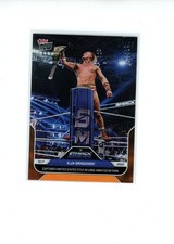 2025 Topps Now WWE Ilja Dragunov #115 Captures US Title in Return Orange 17/25