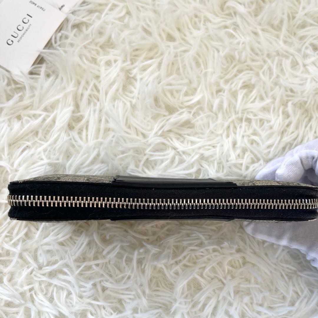 Gucci Long Wallet GG Supreme PVC Beige Authentic [SKU2] thumbnail 9
