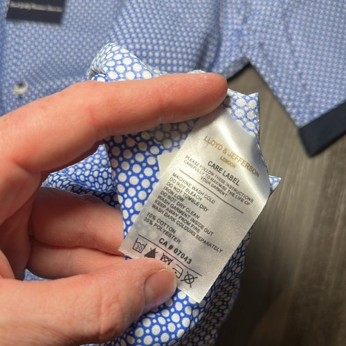 Lloyd and Jefferson Short Sleeve Button Down - XL - Picture 6 of 6