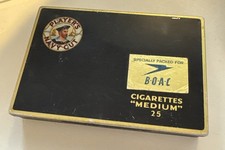 Players Navy Cut cigarette Tin  box packed for BOAC