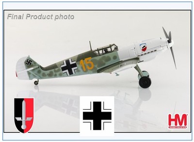 HA8723 Me Bf-109E-4 III./JG-52, 1940,Hobbymaster 1:48, NEU