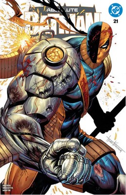 ABSOLUTE BATMAN #21 TYLER KIRKHAM EXCLUSIVE DEATHSTROKE VARIANT