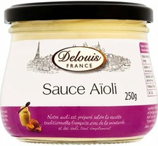 Delouis Aioli Garlic Mayonnaise 250g French Premium Condiment Sauce