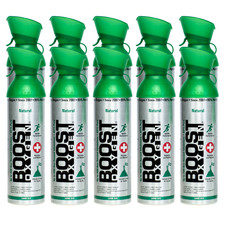 Boost Oxygen Large Natural 10L Canister Respiratory Support for Aerobic